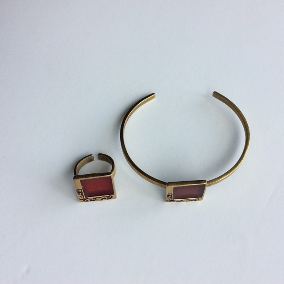 Handmade Ring, Geometric Design Ring, - Picture 5 of 7